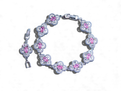 Diamond Clover Bracelet