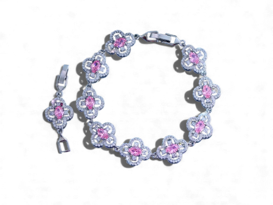 Diamond Clover Bracelet